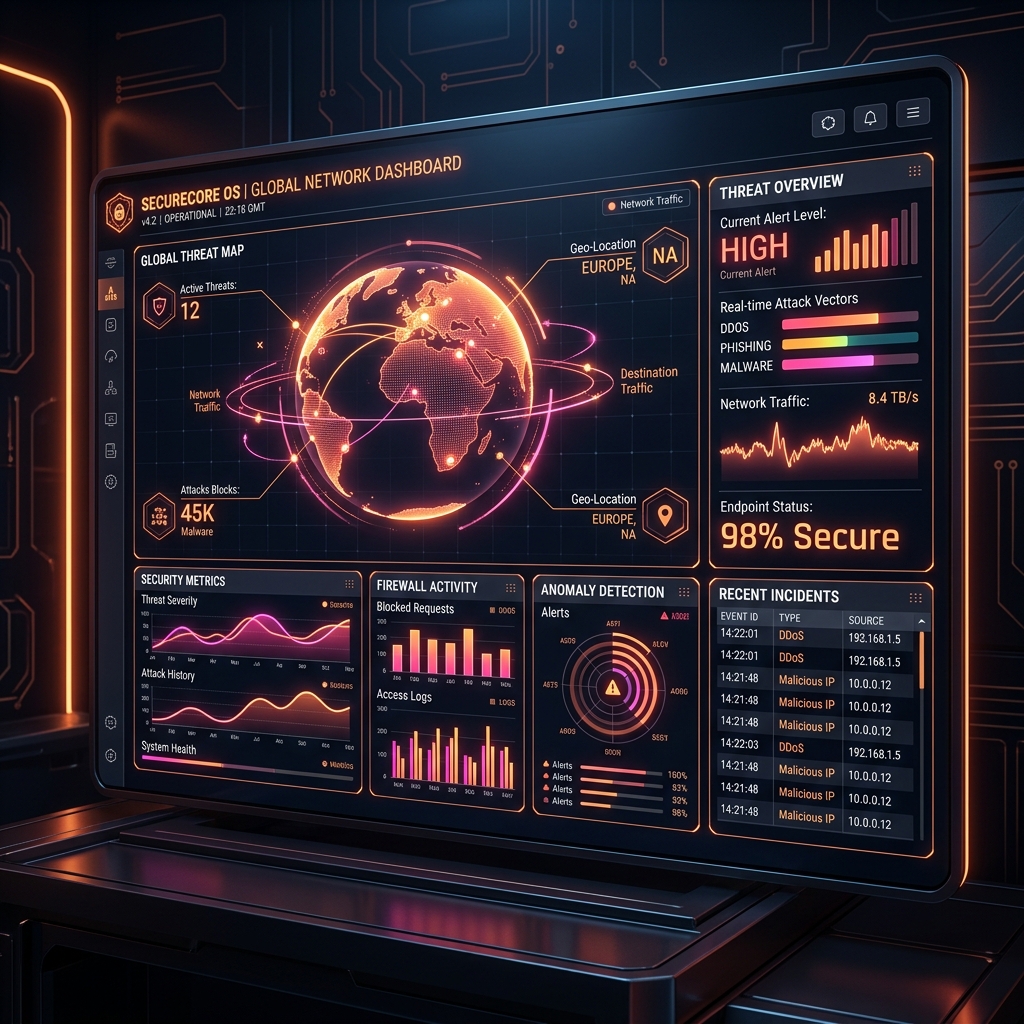 Dashboard Cybersecurity